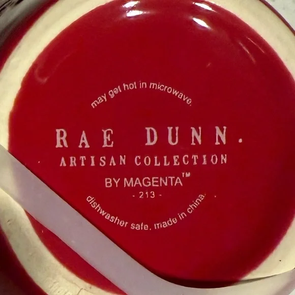 🎅🎄 HTF Rae Dunn Red Frame Holiday Measuring Cups NWT - Picture 4 of 6